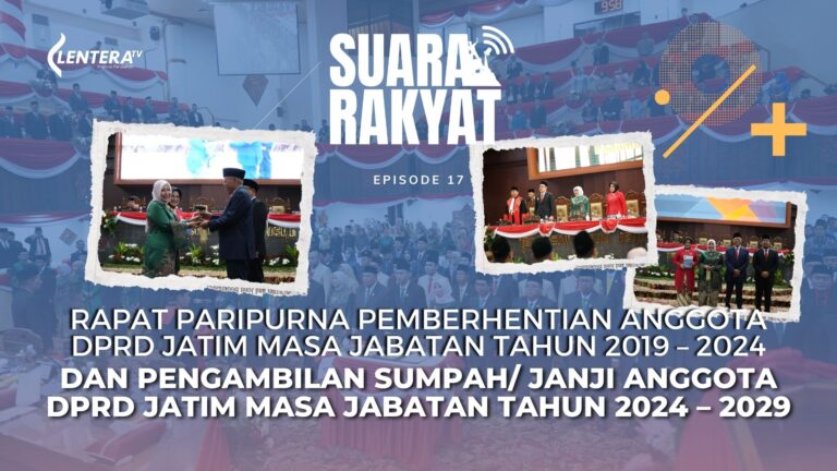 Suara Rakyat : Rapat Paripurna Pemberhentian dan Pengambilan Sumpah Janji Periode 2024-2029