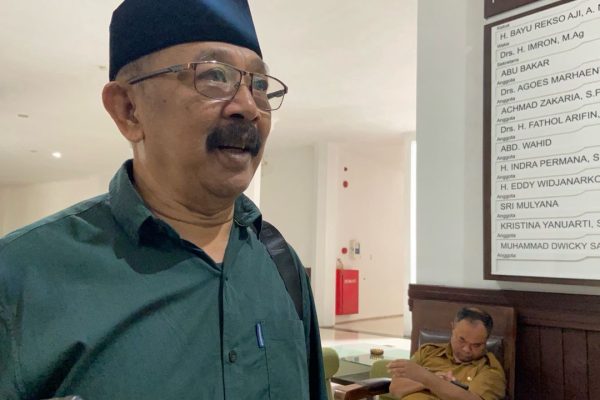 Anggota anggota Fraksi PKB sekaligus anggota Komisi C DPRD Kota Malang, Arief Wahyudi. (Santi/Lentera)