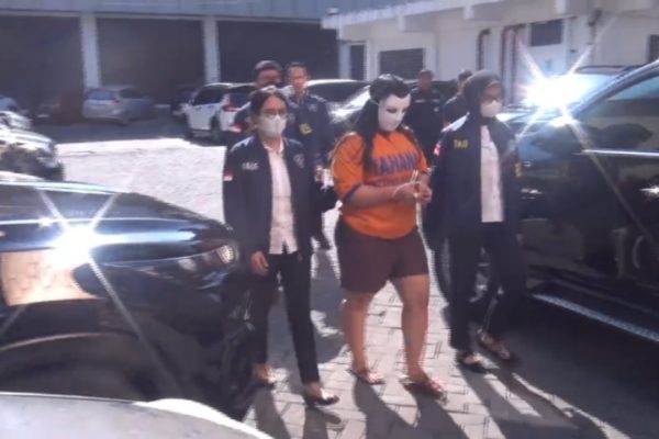 Pelaku MNRL yang ditangkap Polda Jawa Timur.
