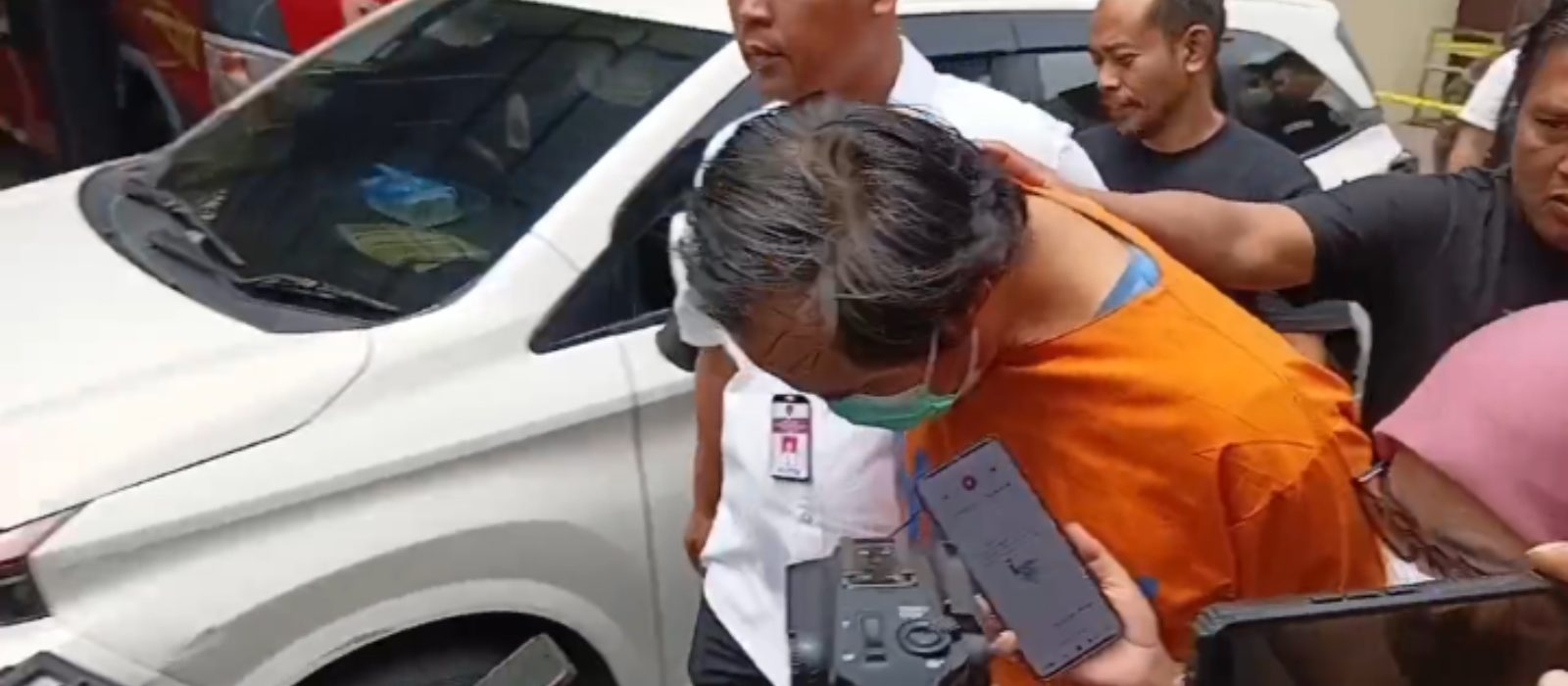 DBM, pelaku pembunuhan terhadap istri siri dan anak tirinya di Madiun.
